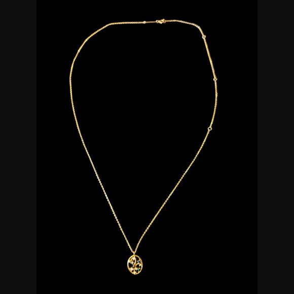 Pdpaola 18k Gold Plated 925 Sterling Gold Vermeil Zodiac Sagittarius Necklace - Picture 3 of 10